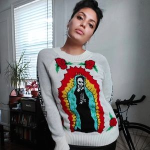 UNIF graphic knit sweater